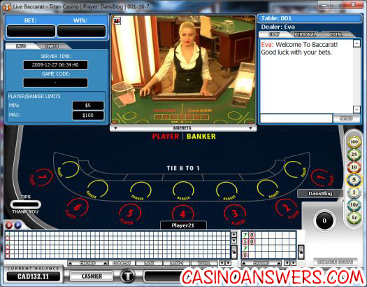 Live Dealer Baccarat