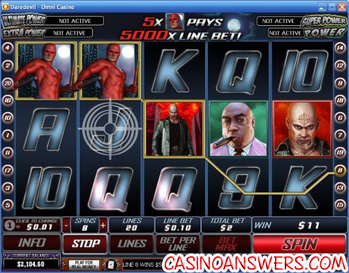 daredevil movie playtech video slot machine