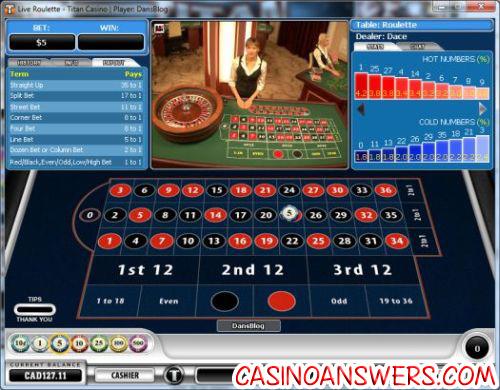 live dealer roulette games