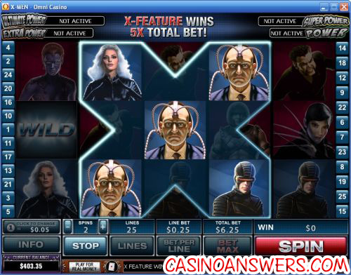 Xmen Video Slot Marvel 2