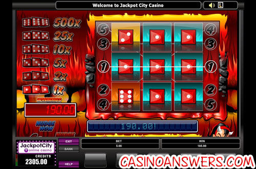 Fire N Dice Slot Machine