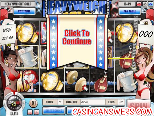 Heavyweight Gold Interactive Slot