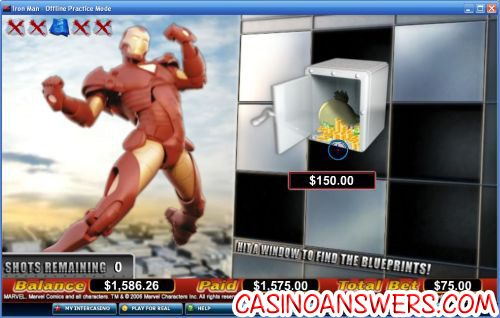 iron man comic slot 2