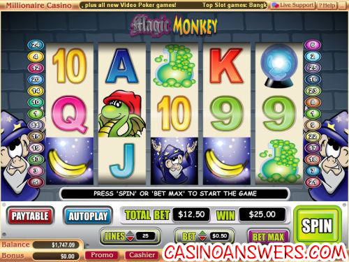 magic monkey slot 1