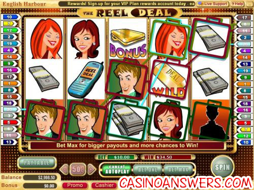 reel deal or no deal slot