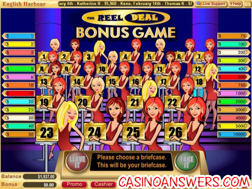 reel deal or no deal slot 2