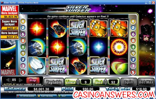 silver surfer slot 1