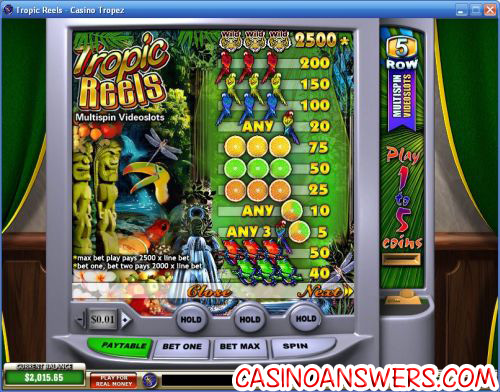 tropic reels slot 2