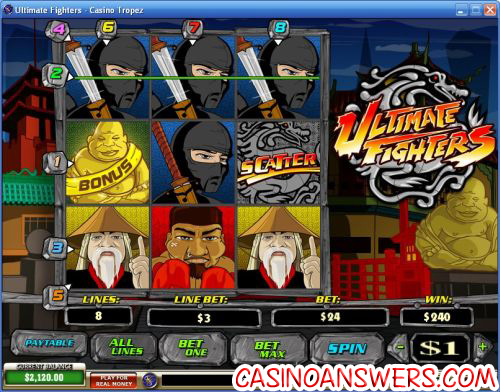 ultimate fighters slot