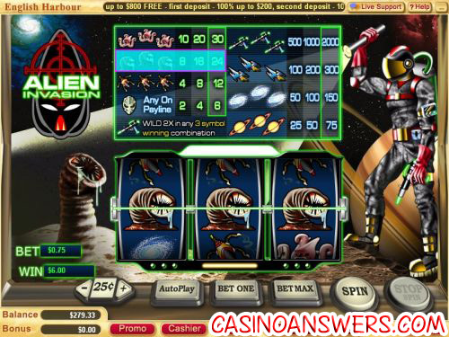 alien invasion classic slot