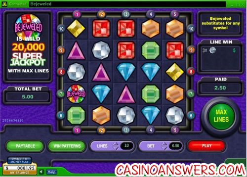 bejeweled video game slot 1