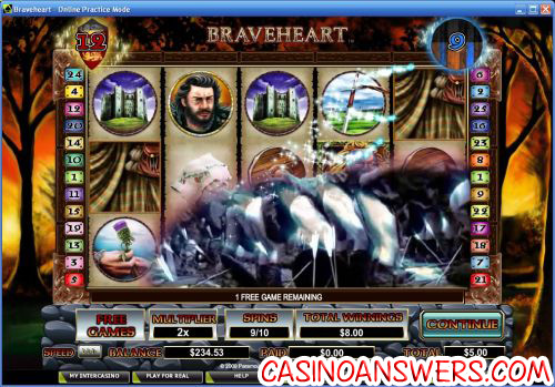 braveheart video slot 2