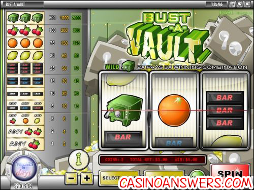 bust a vault slot