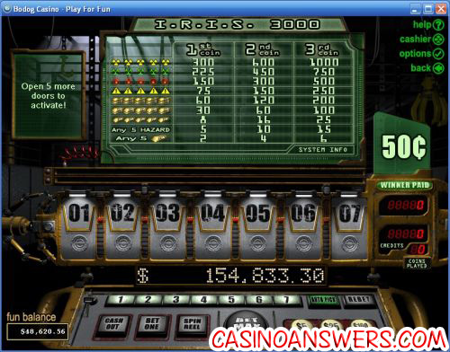 iris 3000 rtg slot machine