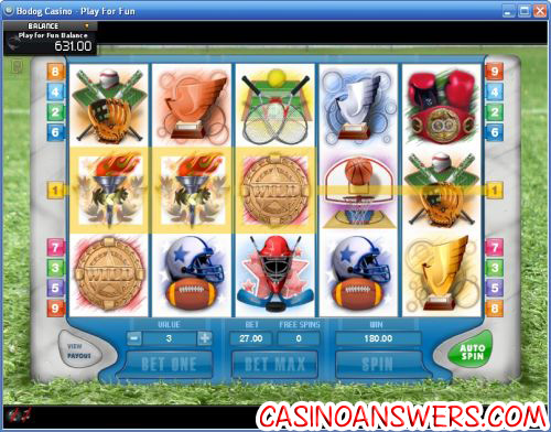 olympic slots bodog 1