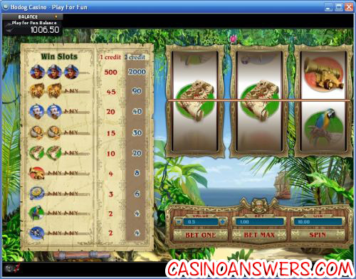 pirates slot machine game