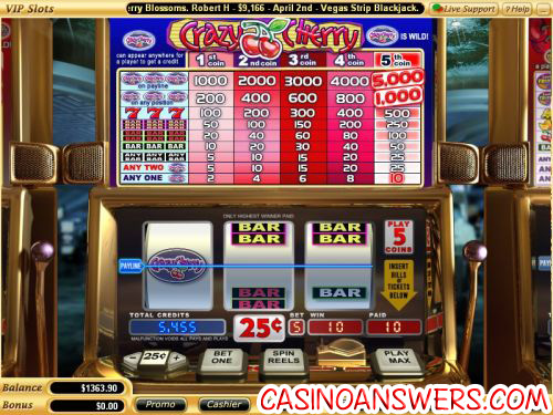 crazy cherry classic slot