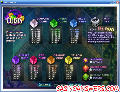 cubis bejeweled casino bonus game