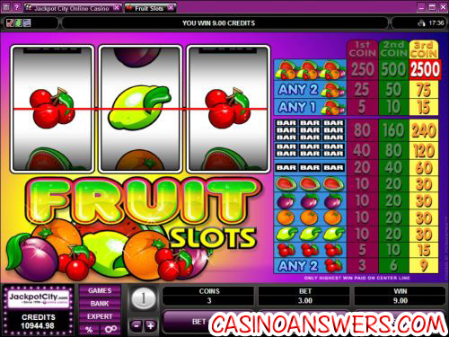 microgaming fruit slot machine