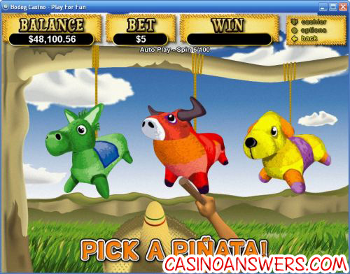 jackpot pinatas bonus game slot machine