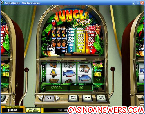 jungle boogie classic slot