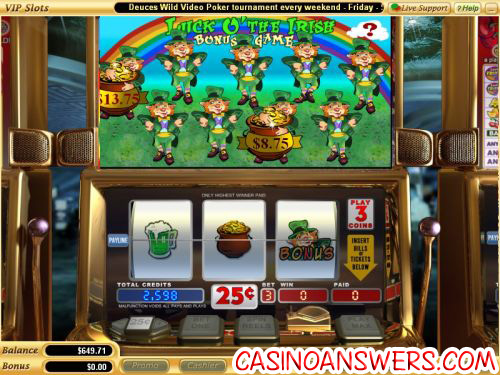 luck o the irish classic slot