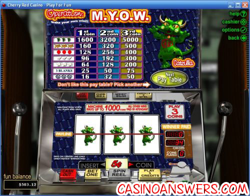 operation myow classic slot