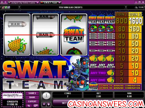 swat team slot game