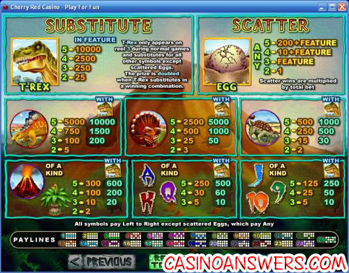 t-red slot bonus game