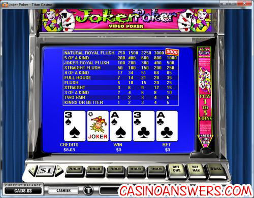 Video Poker Blog