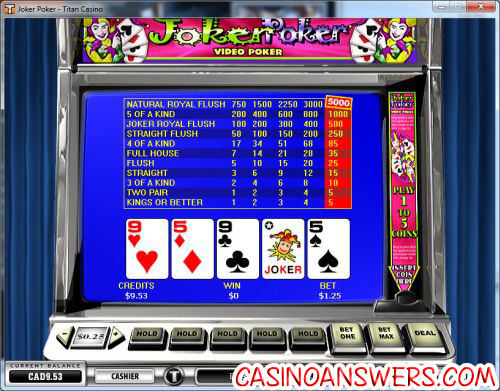 titan casino video poker blog