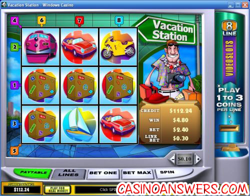 vacation station playtech video slot