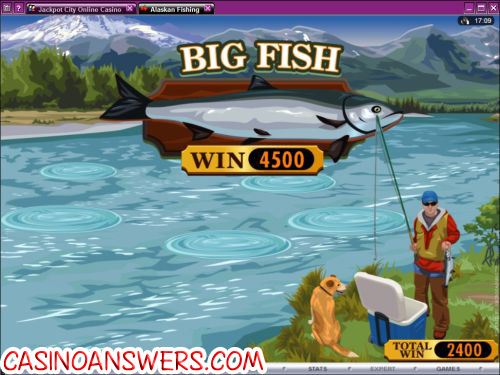 alaskan fishing bonus game