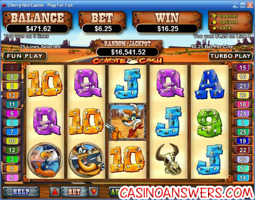 coyote cash video slot