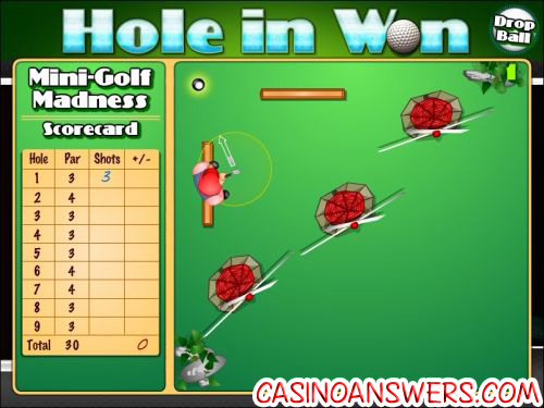 hole in won interactive slot