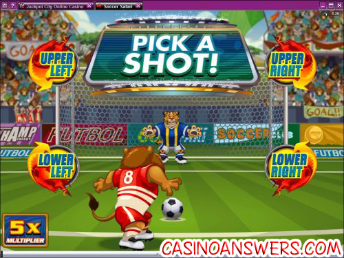 soccer safari penalty shot bonus game