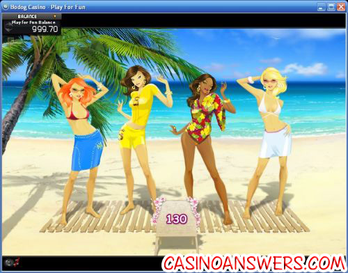 summer dream video slot bonus game