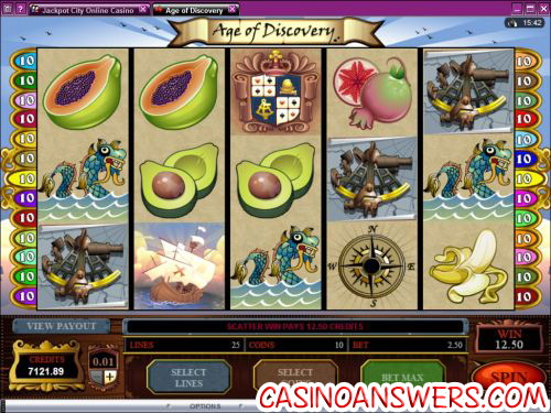 age of discovery video slot