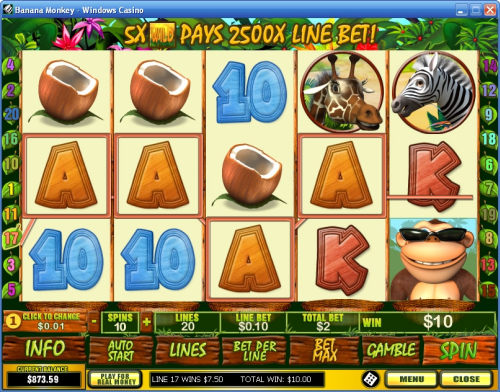 banana monkey video slot