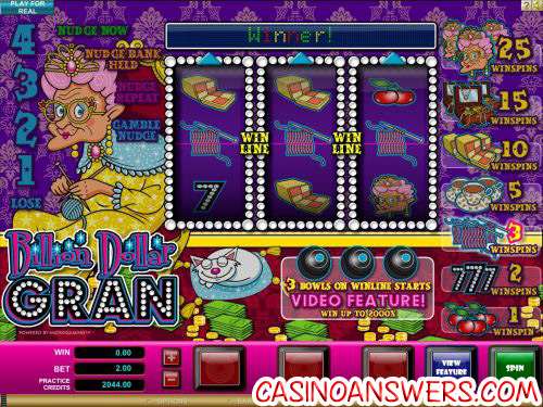 billion dollar gran microgaming fruit machine