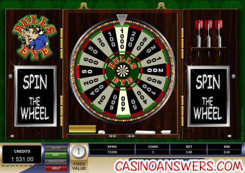 bulls eye fruit machine microgaming