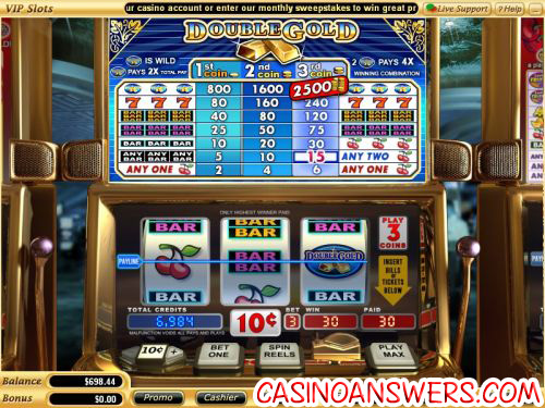 double gold classic slot