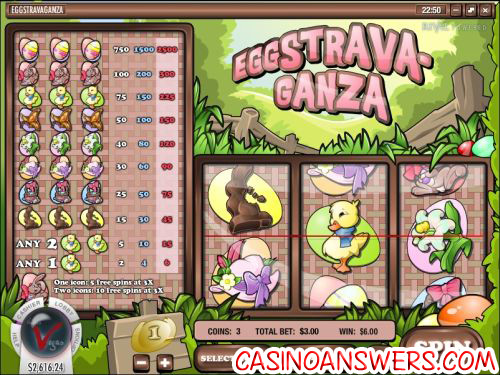 eggstravaganza classic slot machine