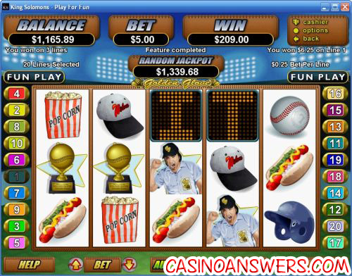 golden glove rtg video slot