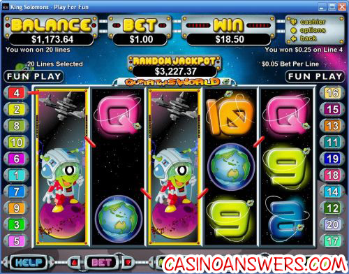 outta this world rtg video slot