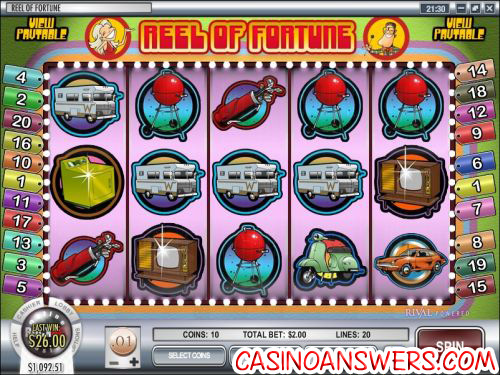 reel of fortune video slot