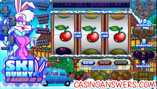 ski bunny fruit machine