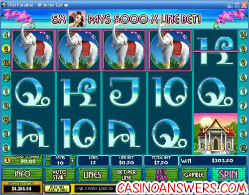 thai paradise video slot