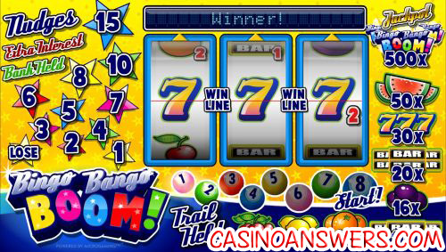 bingo bingo boom fruit machine win