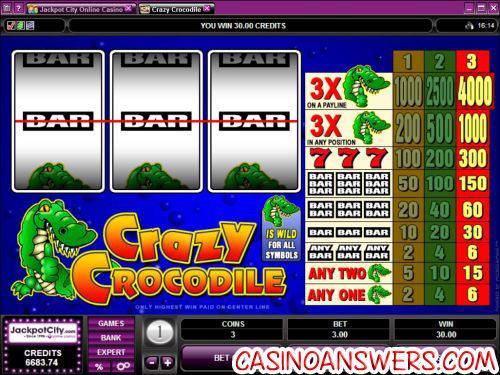 crazy crocodile microgaming